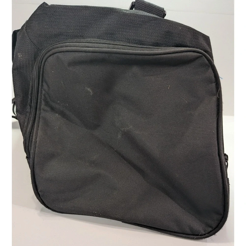 PUMA Duffle Bag Unisex Medium Black Good Sport Gym Travel PV2-0855